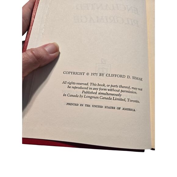 Enchanted pilgrimage by Clifford D. Simak 1975 Berkley publishing - Picture 6 of 7